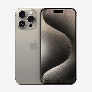 Apple iPhone 15 Pro Max (256 GB)  Titânio Natural  (E-SIM)