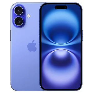 iPhone 16 Apple (128GB) Azul, Tela de 6,1", 5G e Câmera de 48MP