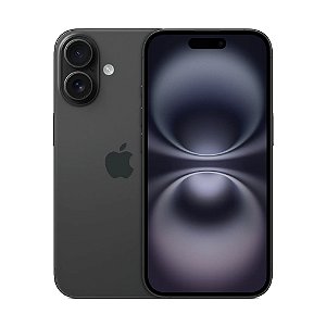 iPhone 16 Plus Apple 256GB, Câmera Dupla de 48MP, Tela 6,7"- Preto