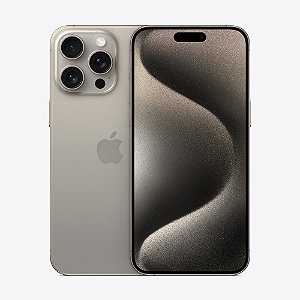 iPhone 15 Pro Max Apple (512GB) Titânio Natural, Tela de 6,7", 5G e Câmera de 48MP