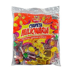 PIRULITO CHUPETA MILIONARIA (MOEDA) 14PC