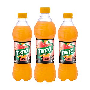 TIKITO PESSEGO 12X450 ML PET