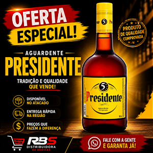 BEB CONHAQUE PRESIDENTE 900ML
