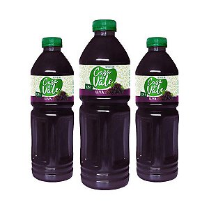 NECTAR DE UVA 06X1250ML - CASA DO VALE PET