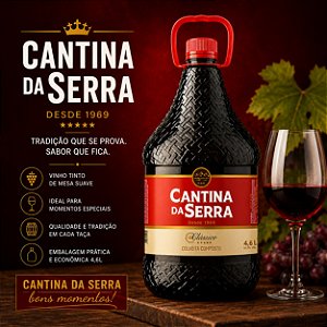 CANTINA DA SERRA TINTO SVE PET 4,6 LT