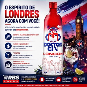 DOCTOR GIN - LONDON - 12x900ML