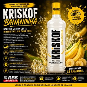 KRISKOF BANANINHA CX 6X900ML