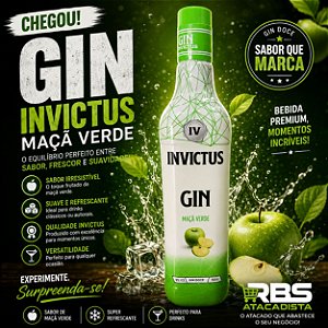 Gin Invictus Maçã Verde