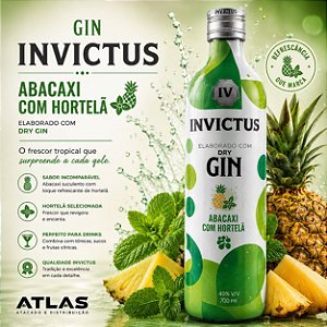 Gin invictus Abacaxi C/ Hortelã