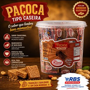 PACOCA RICCO TIPO CASEIRA 20X50G CX C/6