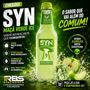 SYN ICE MACA VERDE COQ ALC PET 24X300ML