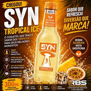 SYN ICE TROPICAL BEB ALC PET 24X300ML
