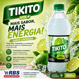 TIKITO LIMONADA 12X450 ML PET