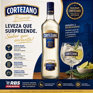 VERMUTE CORTEZANO BIANCO 900ml 12x1