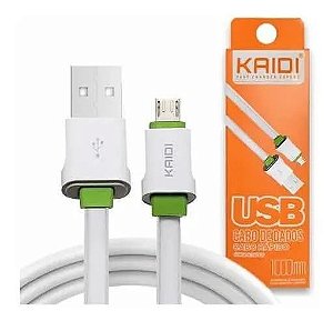 Cabo Usb para celular/ipad Apple Lightning - Kaidi. Iphone 8, 10, 11 e 12