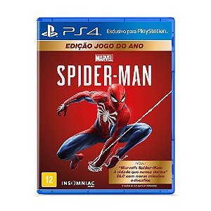 Jogo Marvels Spider-Man GOTY Edition para PS4