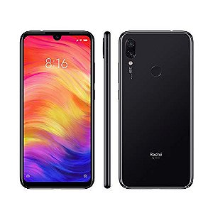 Celular, Xiaomi, Redmi Note 7, 4GB RAM, 64GB Versão Global, Preto