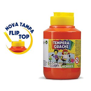 TEMPERA GUACHE 250ml Vermelho Fogo