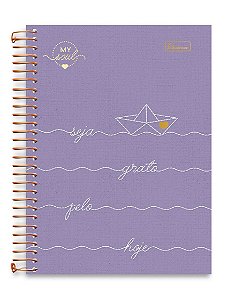Caderno CD 10Mat 160Fls My Soul