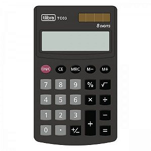 Calculadora TC03 PRETO Tilibra