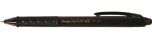 Caneta 1,0mm Preta Retrátil RSVPRT BK93CRA-A