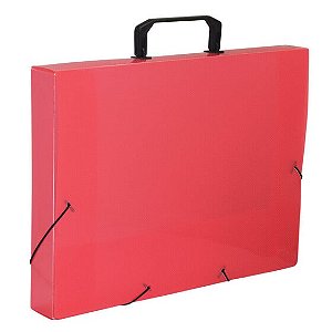 Maleta Ofício Line Vermelho com elástico DAC – 702PP-VM