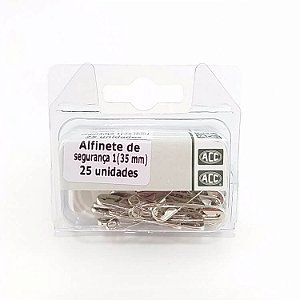 Alfinete 35 mm de Segurança Niquelado