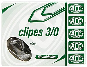 Clipe 3/0 cx c/50un Aco Galvanizado