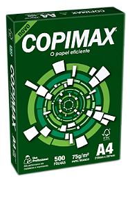 Papel A4 Branco 210 X 297mm Copimax Resma