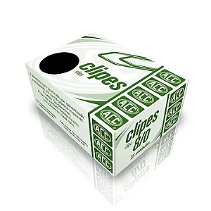 Clipe 8/0 Aço Galvanizado ACC Caixa com 25 Unidades