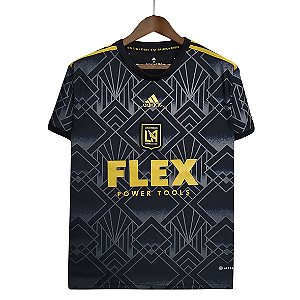 23/24 Los Angeles FC Away Uniforme de futebol masculino esportivo Training  Training Camiseta de futebol - Desconto no Preço