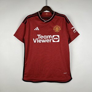 Camisa Manchester United Home 23/24 Adidas