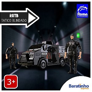 Caminhão Tático Blindado Carro Polícia Rotb Roma Caveirão