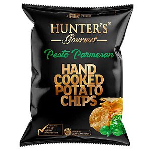 Chips de Batata Gourmet Pesto Parmesão Hunters 125g