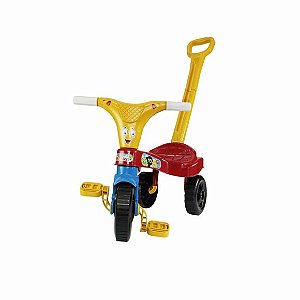 Triciclo Infantil Motika Vermelha Com Haste - Lugo