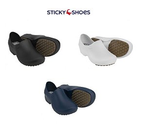 Sapato antiderrapante Sticky Shoes Cozinha Hospital Limp Enf