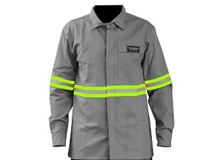 Camisa Eletricista Risco II NR-10 com Refletivos