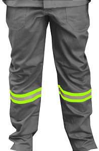 Calça Modelo Eletricista NR10 Risco II com refletivo