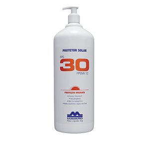Protetor Solar Fps 30 Bloqueador Mavaro 1kg Não Oleoso Epi