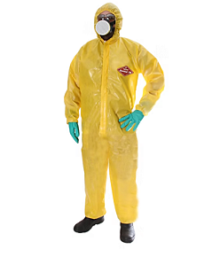 Macacão de Segurança new prot chemical 130 amarelo