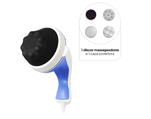 Massageador Corporal Portátil Orbital Modelador 3 Em 1 220v