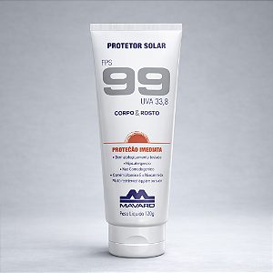 Protetor solar Fps 99 120g Mavaro
