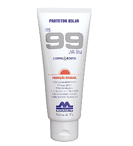 Protetor solar Fps 99 120g Mavaro
