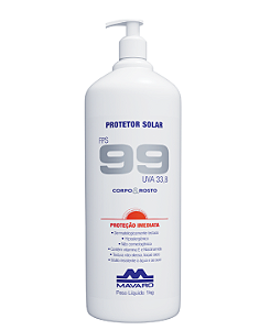 Protetor Solar Mavaro Fps 99 De 1 KG