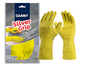 LUVA DANNY SILVER GRIP AMARELA
