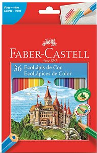 Lapis De Cor Ecolapis 36 Cores Faber Castell