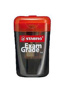 Apontador com Deposito Stabilo Exam Grade Preto