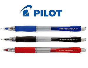 Caneta Esferográfica 0,7mm Super Grip Pilot - A escolha