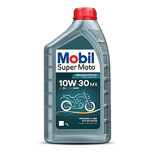 Oleo Mobil 4T MX 10W30 Super Moto Semi Sintético