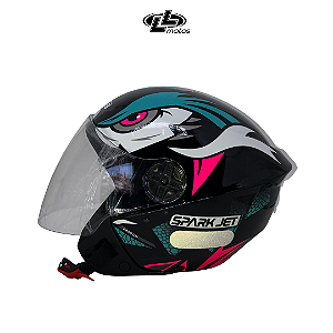 Capacete EBF Spark Jet - Dragon (aberto)